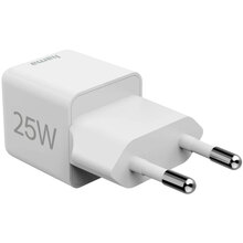 Зарядний пристрій HAMA Super Mini 1xUSB-C 25W White (00201981)