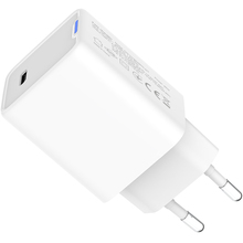 Зарядний пристрій COLORWAY GaN Mini 65W PPS Type-C PD White (CW-CHS049PD-WT)