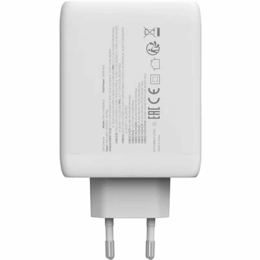 Сетевое зарядное устройство CANYON GaN 100W 3xPD 1xQC EU White (CNS-CUW100ACC) Выходной разъем USB Type-C