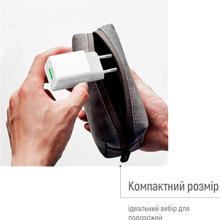 Зарядний пристрій COLORWAY GaN Mini 35W White (CW-CHS055PD-WT)