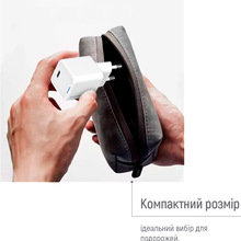 Сетевое зарядное устройство COLORWAY GaN Mini 20W USB-C White (CW-CHS059PD-WT)