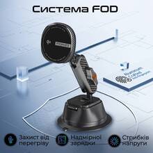 Беспроводное зарядное устройство Promate FlexDrive-Qi2 Black (flexdrive-qi2)
