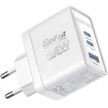 Зарядний пристрій PROMATE PowerPort-45 Вт White (powerport-45.white)