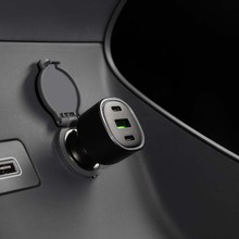 Автомобильное зарядное устройство PROOVE Flash Black (60077black)