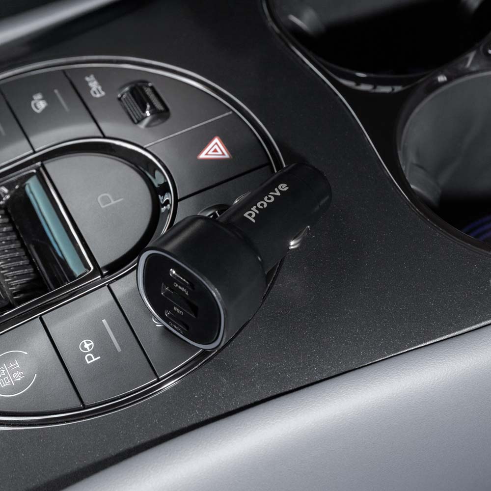 Автомобильное зарядное устройство PROOVE Flash Black (60077black) Тип автомобильное зарядное устройство