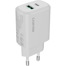 Зарядний пристрій CANYON OnCharge 200 20W White (CNE-CHA200-21)