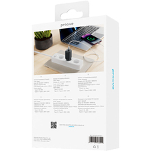 Зарядний пристрій PROOVE Silicone Power 40W (USB-C+USB-C) Black (WCSP4020001)