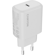 Сетевое зарядное устройство CANYON OnCharge 250 25W White (CNE-CHA250-01)