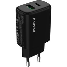 Сетевое зарядное устройство CANYON OnCharge 250 25W Black (CNE-CHA250-31)