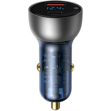 Автомобільний зарядний пристрій BASEUS Particular Digital Display QC+PPS 65W Shallow tarnish (CCKX-C0A)