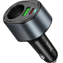 Автомобільний зарядний пристрій HOCO Z56 Friend PD35W+QC3.0 Black (6942007633031)