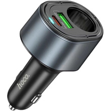 Автомобильное зарядное устройство HOCO Z56 Friend PD35W+QC3.0 Black (6942007633031)