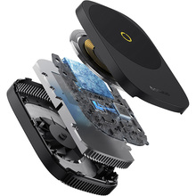 Бездротовий зарядний пристрій BASEUS MagPro II Series Ultra-Thin Magnetic Phone Cooler Cosmic Black