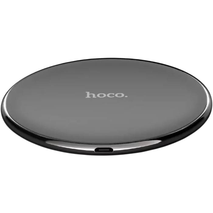 Бездротовий зарядний пристрій HOCO CW6 Pro Easy 15W Charging Wireless Fast Charger Black (6931474755032) Бездротовий зарядний пристрій HOCO CW6 Pro Easy 15W Charging Wireless Fast Charger Black (6931474755032)