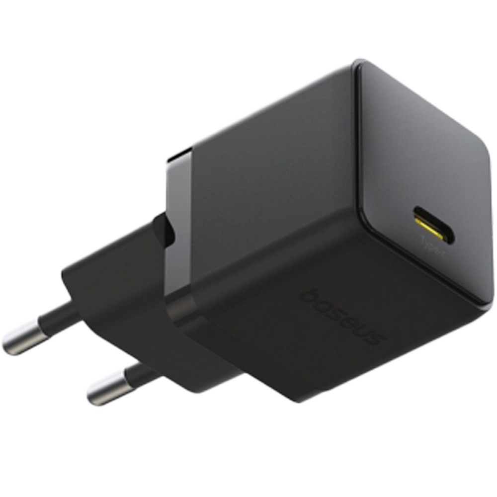 Зарядний пристрій BASEUS Palm 1C 30W Black (P10111605113-01) Кабель знімний
