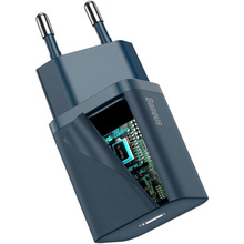 Зарядний пристрій BASEUS Super Si 1C 20W Blue (CCSUP-B03)