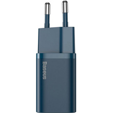 Зарядний пристрій BASEUS Super Si 1C 20W Blue (CCSUP-B03)