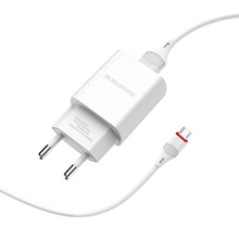Зарядний пристрій BOROFONE BA20A 10.5W White (BA20AMW)