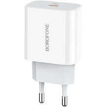 Зарядний пристрій BOROFONE BA38A PD20W White (BA38AW)