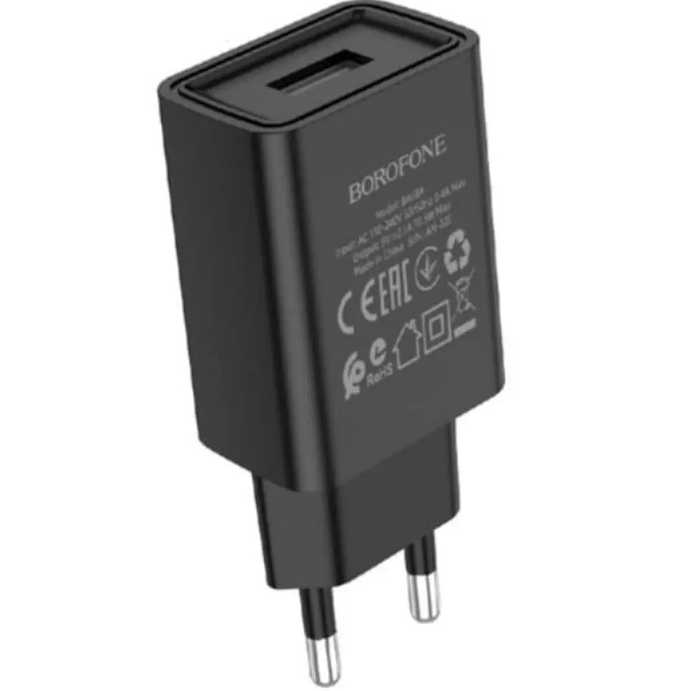 Зарядний пристрій BOROFONE BA68A 10.5W Black (BA68AB)
