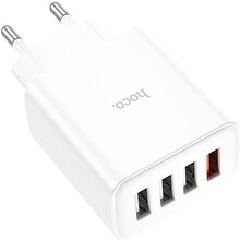 Сетевое зарядное устройство HOCO C102A Fuerza QC3.0 18W White