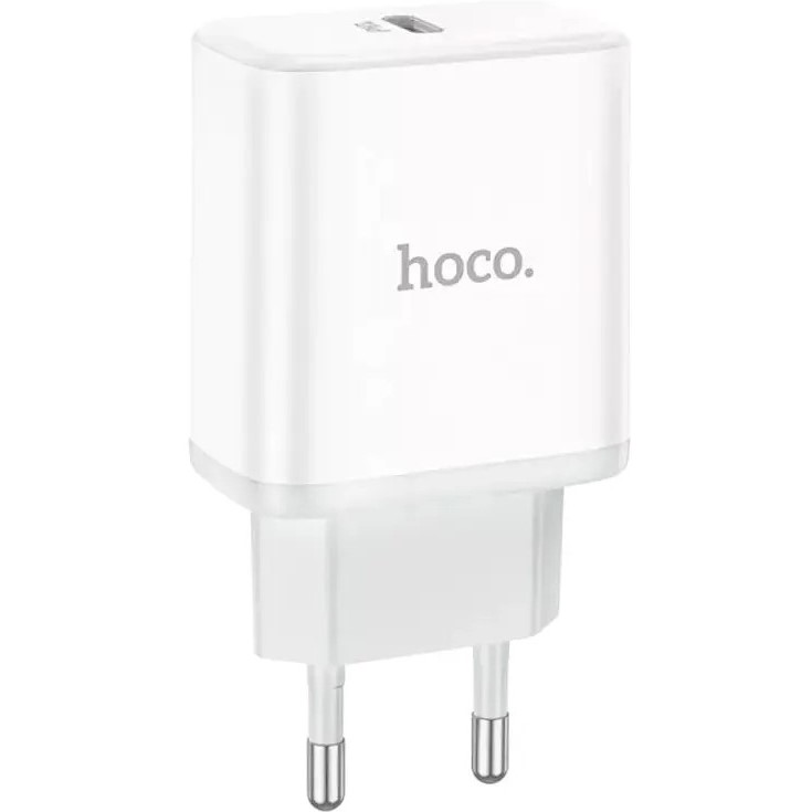 Зарядний пристрій HOCO C104A PD20W White Вихідний роз'єм USB Type-C