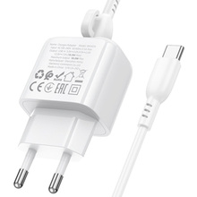Мережевий зарядний пристрій BOROFONE BAS42A 18W White (6941991113802)