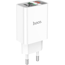 Сетевое зарядное устройство HOCO C100A PD20W+QC3.0 White (6931474769800)
