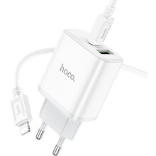 Сетевое зарядное устройство HOCO C105A PD20W+QC3.0 White