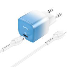 Зарядний пристрій HOCO C101A PD20W Ice Blue (6931474769381)