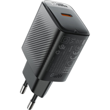 Мережевий зарядний пристрій ACEFAST A104 Black (6974316283355)
