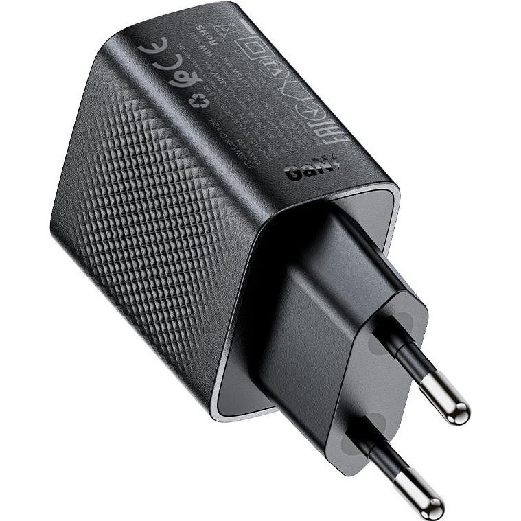 Мережевий зарядний пристрій ACEFAST A98 Black (6974316283263) Кабель відсутній