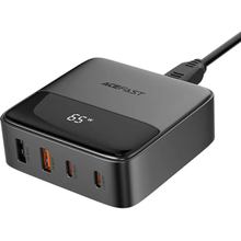 Мережевий зарядний пристрій ACEFAST Z6 + кабель AC 1.5м Black (6974316283324)