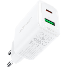 Зарядний пристрій ACEFAST A25 White (AFA25W)