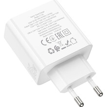 Сетевое зарядное устройство HOCO C113A Awesome PD65W White