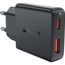Сетевое зарядное устройство ACEFAST A69 Black (6974316282709)