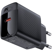 Зарядний пристрій ACEFAST A82 + кабель USB Type-C - Type-C Black (6974316280057)
