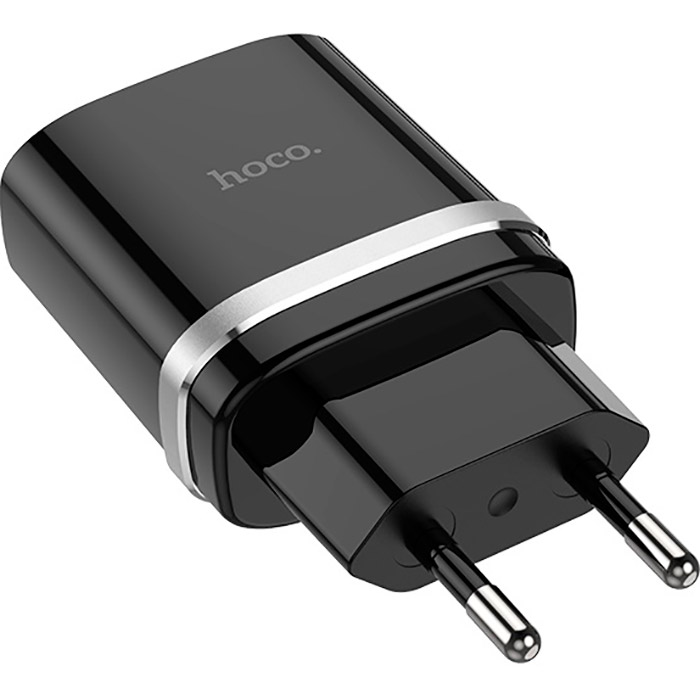 Сетевое зарядное устройство HOCO C12Q Smart QC3.0 18W + кабель Micro-USB Black Тип сетевое зарядное устройство