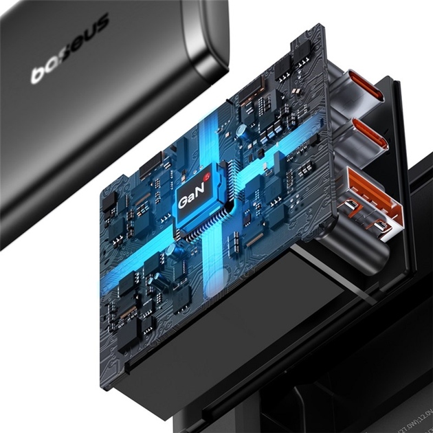 Замовити Зарядний пристрій BASEUS Cube Pro Cluster Black (P10152301113-00)
