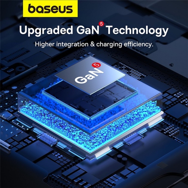 Зображення Зарядний пристрій BASEUS Cube Pro Cluster Black (P10152301113-00)