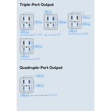 Зарядний пристрій BASEUS GaN6 Pro 65W Moon White + кабель USB Type-C - Type-C 1м White (P10162701213-00)