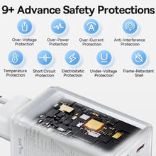 Зарядний пристрій BASEUS GaN6 Pro 65W Moon White + кабель USB Type-C - Type-C 1м White (P10162701213-00)