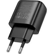 Зарядний пристрій HOCO C140A QC3.0 18W (EU) Black (6942007627788)