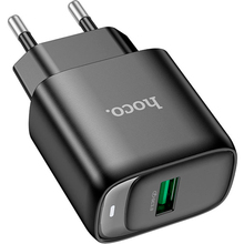 Зарядний пристрій HOCO C140A QC3.0 18W (EU) Black (6942007627788)