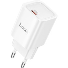 Сетевое зарядное устройство HOCO C148A Charm PD30W (EU) White (6942007630306)