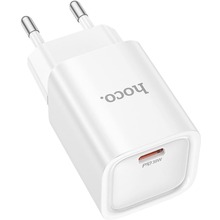 Зарядний пристрій HOCO C148A Charm PD30W (EU) White (6942007630306)
