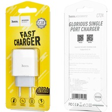 Зарядний пристрій HOCO C72A Glorious 10.5W White (6931474712899)