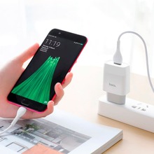 Сетевое зарядное устройство HOCO C72A Glorious Charger set 10.5W White (6931474713001)