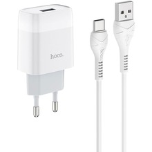 Зарядний пристрій HOCO C72A Glorious Charger set 10.5W White (6931474713018)