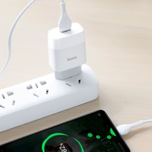 Зарядний пристрій HOCO C72A Glorious Charger set 10.5W White (6931474713018)